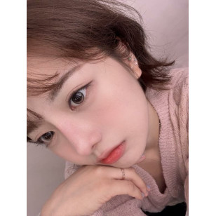 【散光】Lenbling Eye Only 1 Month Yuriel Shine Brown 每月抛棄散光彩妝隱形眼鏡
